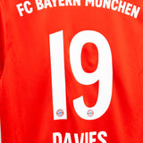 Bayern Munchen 2019-20 Davies Home Kit (M)