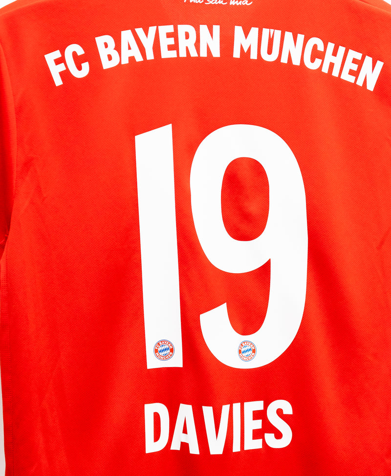 Bayern Munchen 2019-20 Davies Home Kit (M)