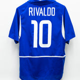 Brazil 2002 Rivaldo Away Kit (L)