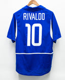 Brazil 2002 Rivaldo Away Kit (L)