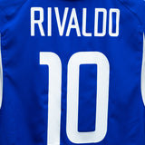 Brazil 2002 Rivaldo Away Kit (L)