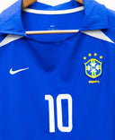 Brazil 2002 Rivaldo Away Kit (L)