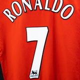 Manchester United 2003-04 Ronaldo Home Kit (L)
