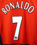 Manchester United 2003-04 Ronaldo Home Kit (L)