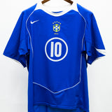 Brazil 2004 Ronaldinho Away Kit (M)