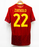 Roma 2022-23 Player Issue Zaniolo Home Kit (XL)