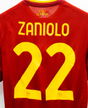 Roma 2022-23 Player Issue Zaniolo Home Kit (XL)