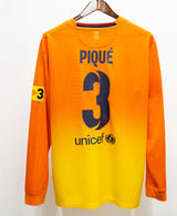 Barcelona 2013-13 Long Sleeve Pique Away Kit (XL)