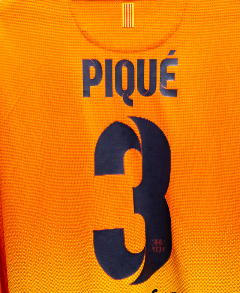 Barcelona 2013-13 Long Sleeve Pique Away Kit (XL)