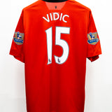 Manchester United 2013-14 Vidic Home Kit (2XL)