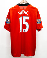 Manchester United 2013-14 Vidic Home Kit (2XL)