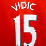 Manchester United 2013-14 Vidic Home Kit (2XL)