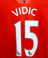 Manchester United 2013-14 Vidic Home Kit (2XL)