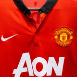 Manchester United 2013-14 Vidic Home Kit (2XL)