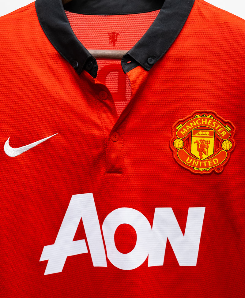 Manchester United 2013-14 Vidic Home Kit (2XL)