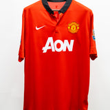 Manchester United 2013-14 Vidic Home Kit (2XL)