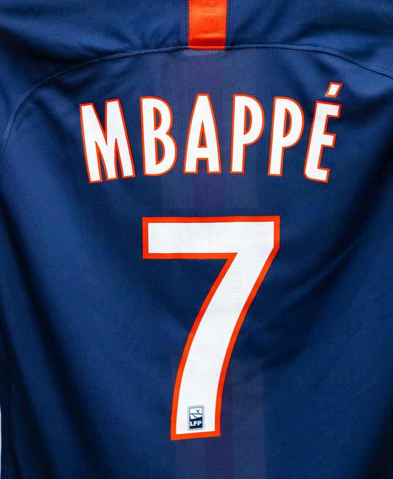 PSG 2019-20 Mbappe Home Kit (M)