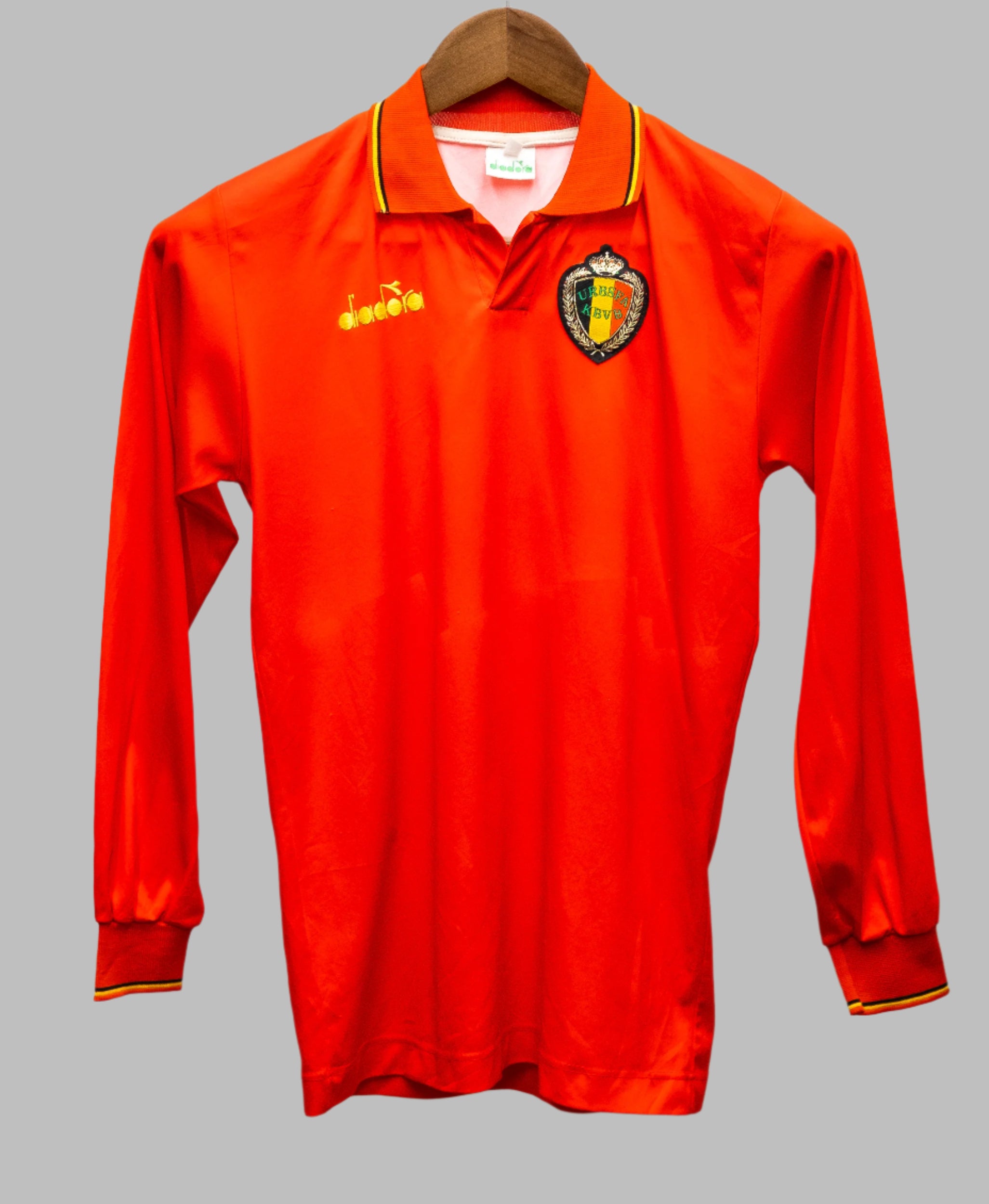 Belgium 1992 Long Sleeve Home Kit (S)