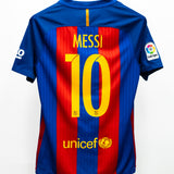 Barcelona 2016-17 Messi Home Kit (S)