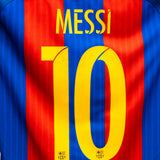 Barcelona 2016-17 Messi Home Kit (S)