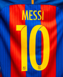 Barcelona 2016-17 Messi Home Kit (S)