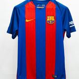 Barcelona 2016-17 Messi Home Kit (S)