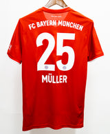 Bayern Munchen 2020-21 Muller Home Kit (L)