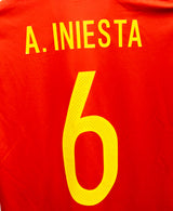 Spain 2016 A. Iniesta Home Kit (M)