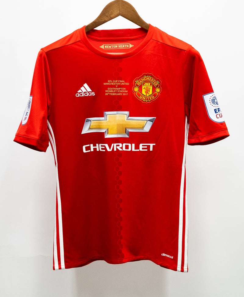 Manchester United 2016-17 Rooney Home Kit (YXL)