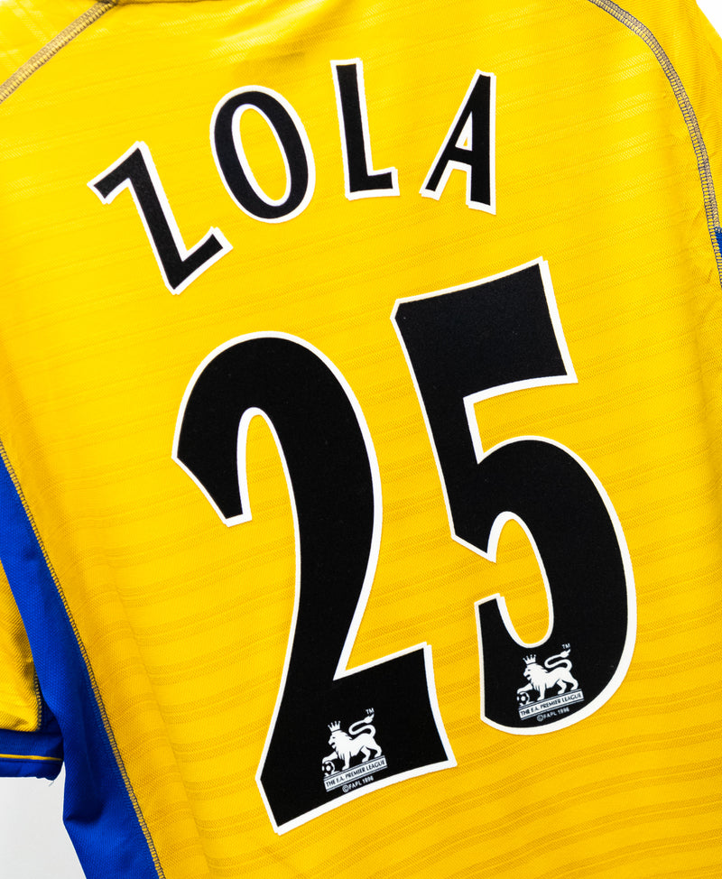 Chelsea 2000-01 Zola Away Kit (XL)