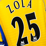 Chelsea 2000-01 Zola Away Kit (YL)