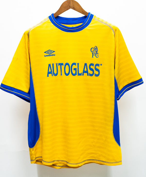 Chelsea 2000-01 Zola Away Kit (L)