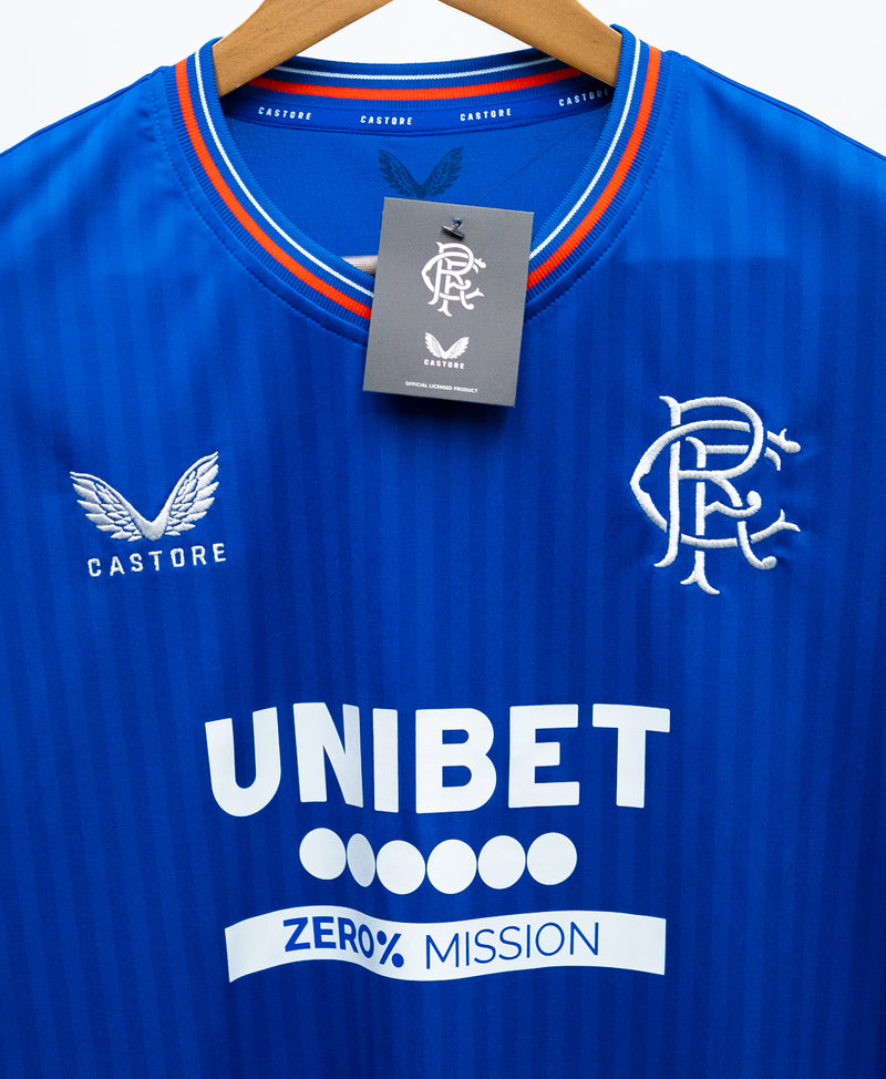 Rangers 2023-24 Home Kit w/ Tags (L)