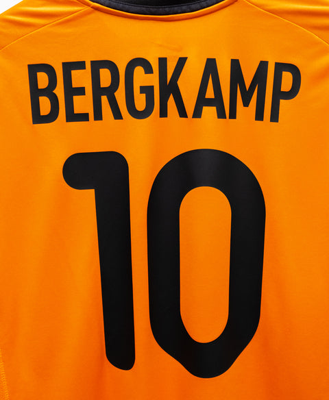 Netherlands 2000-02 Bergkamp Home Kit (2XL)