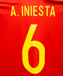 Spain 2016 A. Iniesta Home Kit (M)