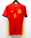 Spain 2016 A. Iniesta Home Kit (M)