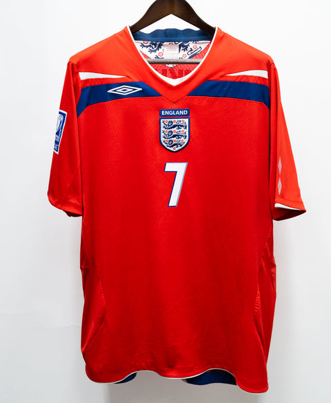 England 2008 Beckham Away Kit (2XL)