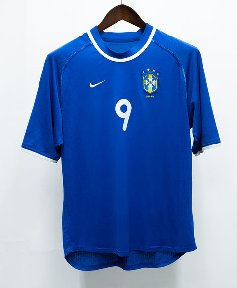 Brazil 2000 Ronaldo Away Kit (M)