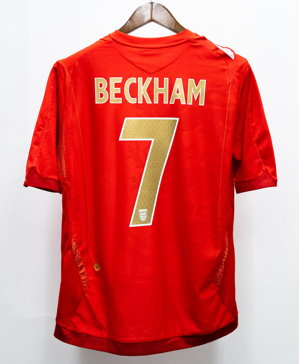 England 2006 Beckham Away Kit (L)