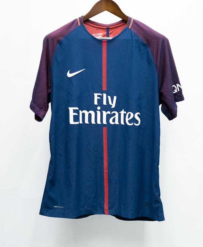 PSG 2017-18 Mbappe Player Issue Home Kit (XL)