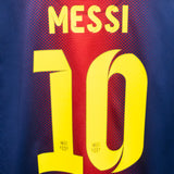 Barcelona 2012-13 Messi Home Kit (L)