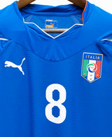 Italy 2010 Gattuso Player Issue Long Sleeve Home Kit (L)