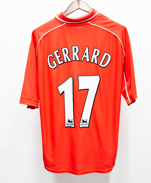 Liverpool 2000-02 Gerrard Home Kit (L)