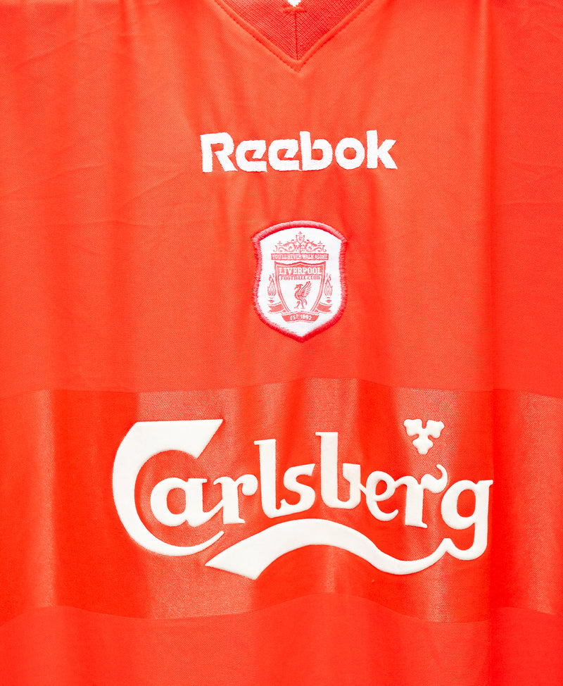 Liverpool 2000-02 Gerrard Home Kit (L)