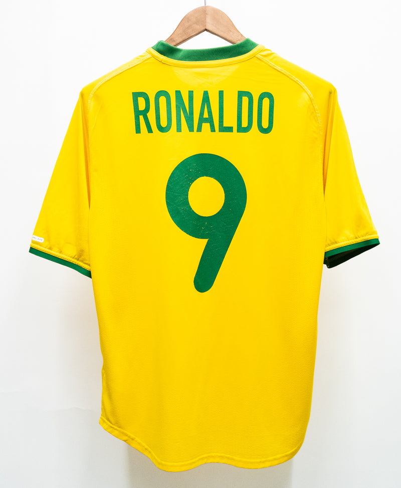 Brazil 2000 Ronaldo Home Kit (M)