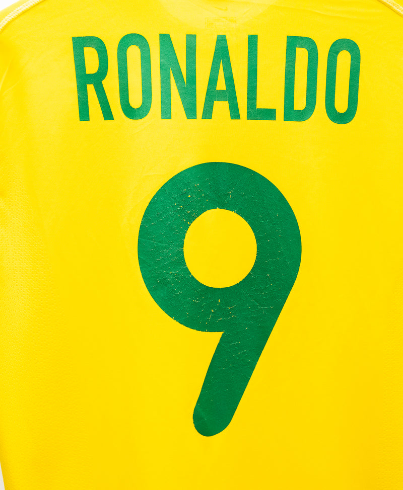 Brazil 2000 Ronaldo Home Kit (M)