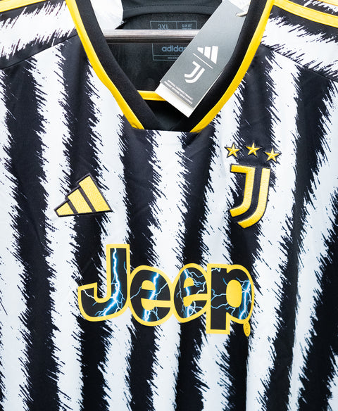 Juventus 2023-24 Vlahovic Home Kit w/ Tags (3XL)