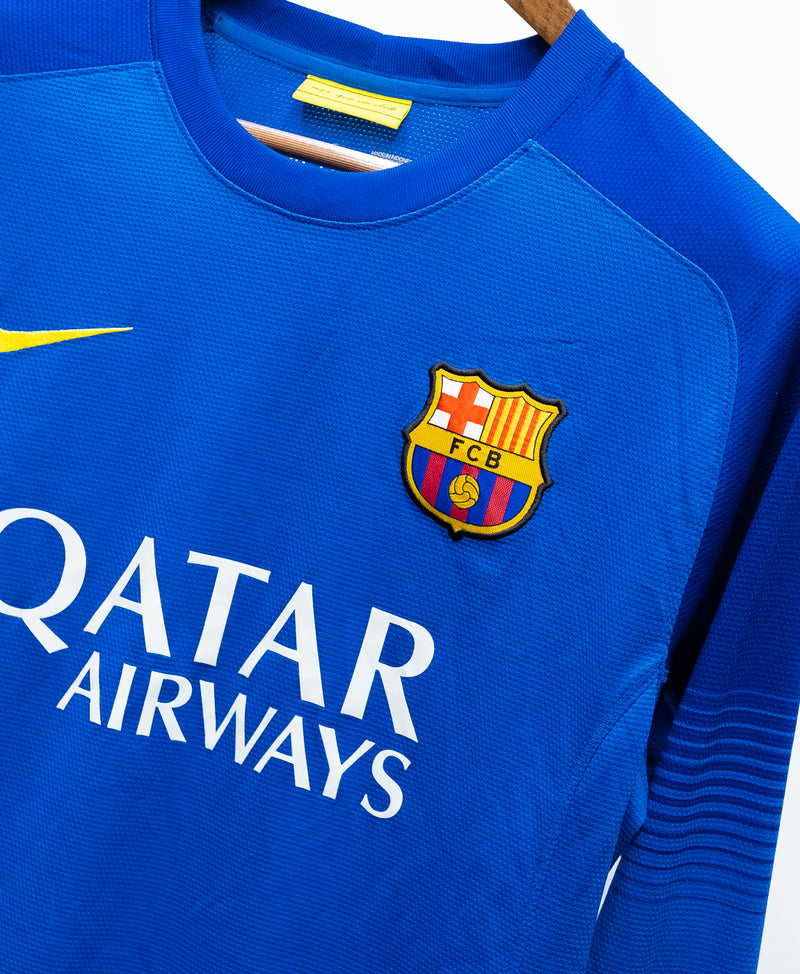 Barcelona 2013-14 Long Sleeve GK Away Kit (M)