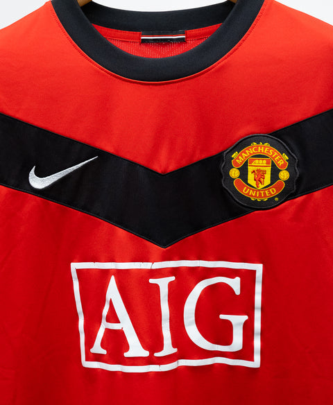 Manchester United 2009-10 Berbatov Home Kit (L)