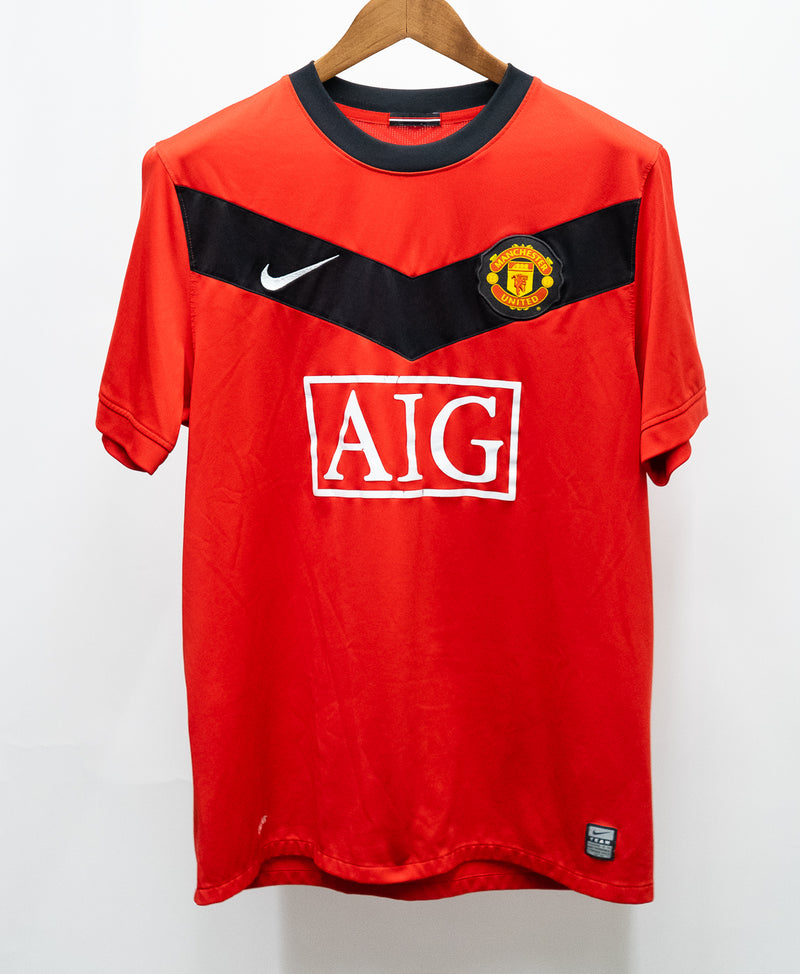 Manchester United 2009-10 Berbatov Home Kit (L)